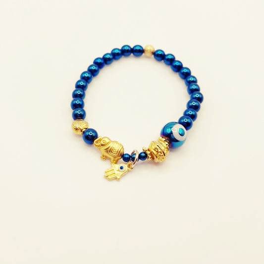 The Elephant Hamsa Bracelet