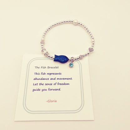 The Blue Fish Bracelet