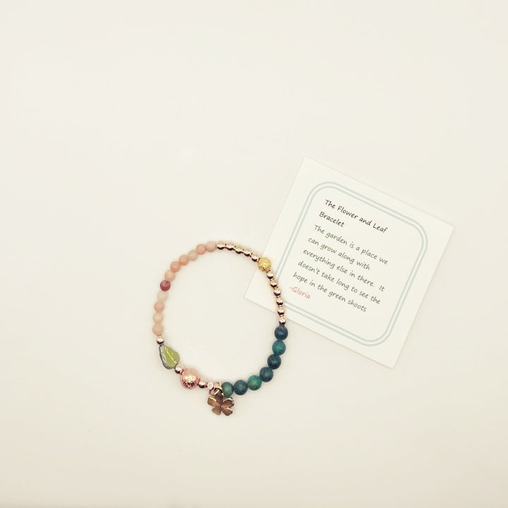 The Flower and Leaf Bracelet