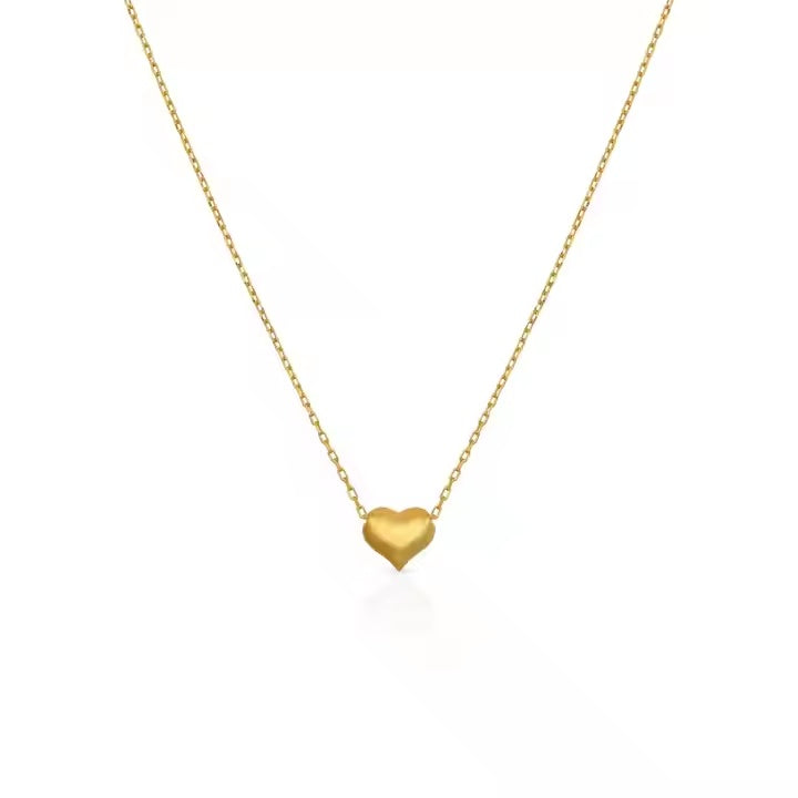 The Puffy Heart Necklace